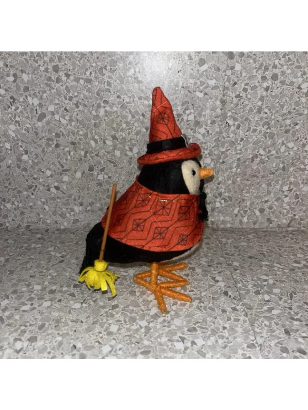 Target Halloween Hyde & Eek Bird Owl 2018 Brewster Witch With Broom & Metal Tag